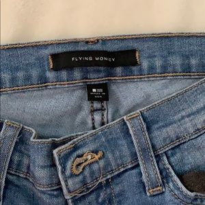 Light wash jeans